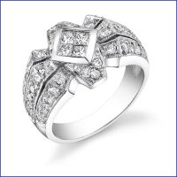 14k white diamond ring 14k white diamond ring